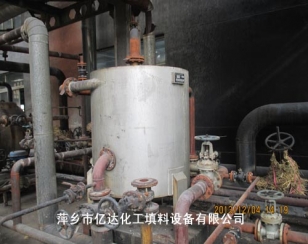 为山西客户制作的螺旋板换热器
